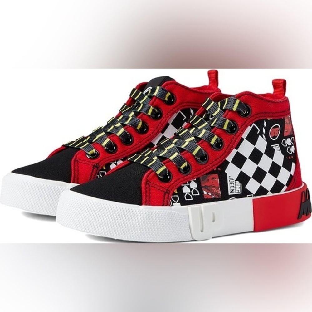 NIB GROUND UP LIGHTENING MCQUEEN KIDS SNEAKERS